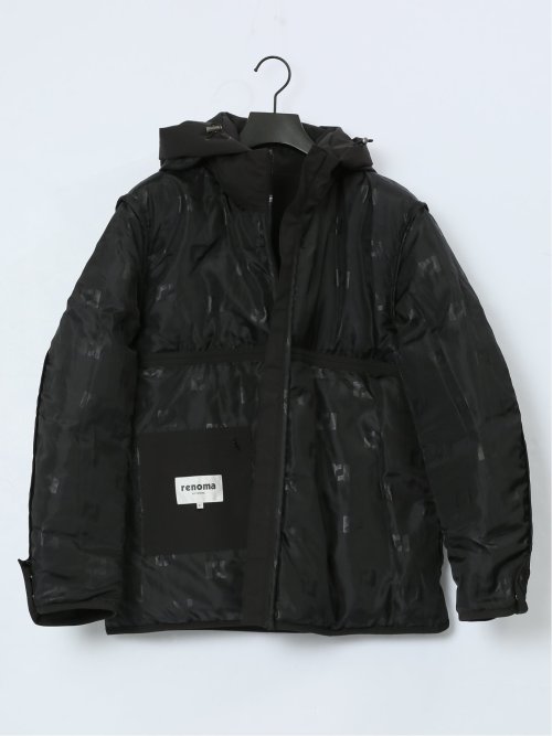 ウールハイブリッド切替 ダウンジャケット