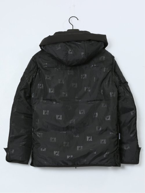 ウールハイブリッド切替 ダウンジャケット