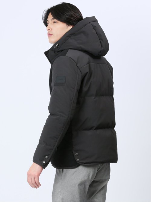 ウールハイブリッド切替 ダウンジャケット