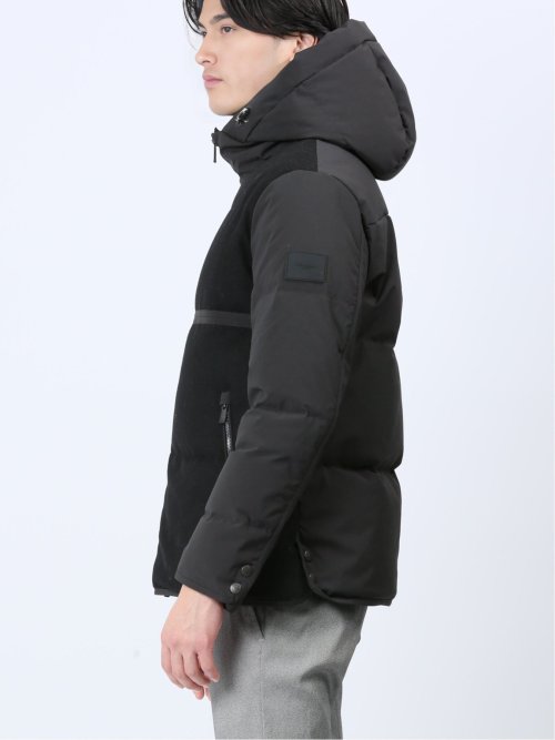 ウールハイブリッド切替 ダウンジャケット