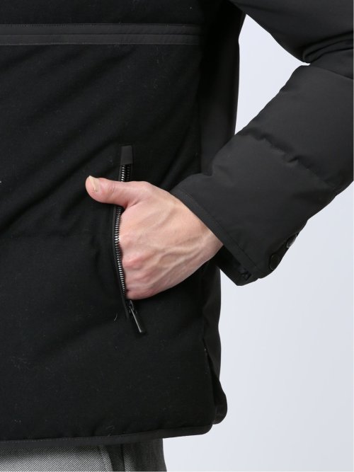 ウールハイブリッド切替 ダウンジャケット