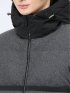 ウール ハイブリッド切替 ダウンジャケット