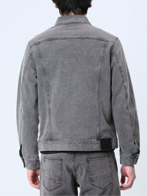 ストレッチデニム トラッカージャケット(セットアップ可能)