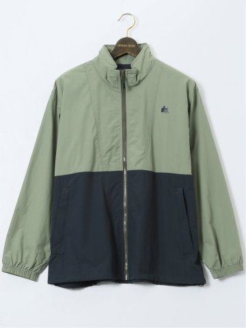 【大きいサイズ】ロゴス パーク/LOGOS Park 裏メッシュ スタンドブルゾン