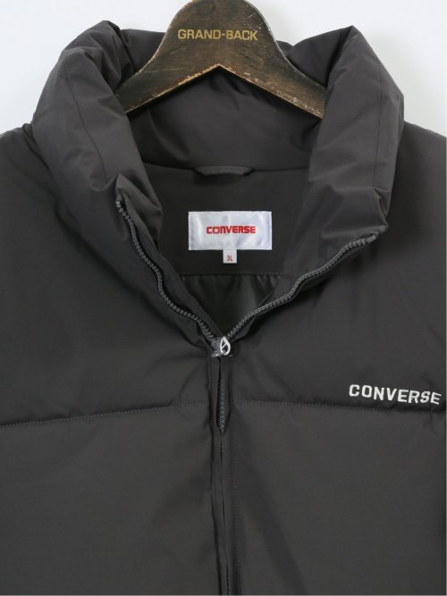 【大きいサイズ】コンバース/CONVERSE 撥水防風 ストレッチ スタンド中綿ブルゾン