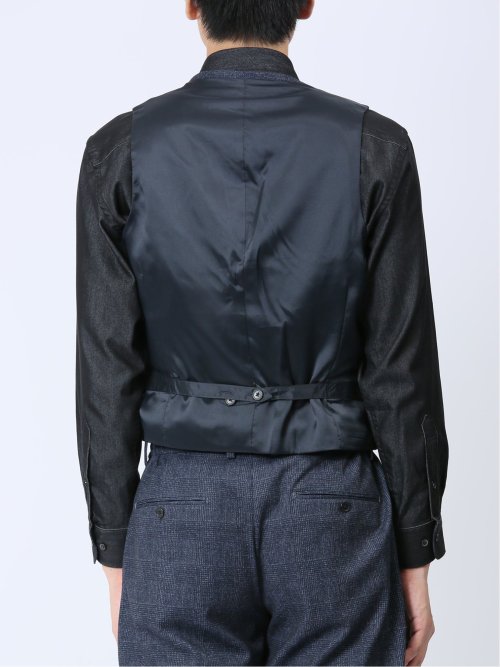 TECH-MOVE スリムフィット リバーシブルジレ(セットアップ可能)