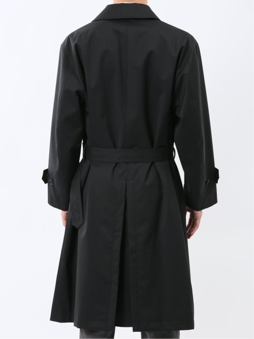 NEO BASICS 防風 ウール混 ダブルトレンチコート