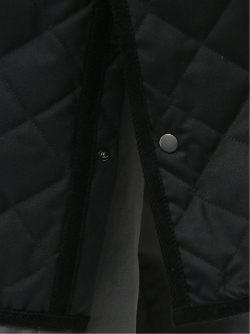 NEO BASICS 防風 ウール混 中綿キルティングコート