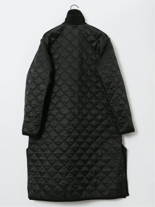 NEO BASICS 防風 ウール混 中綿キルティングコート