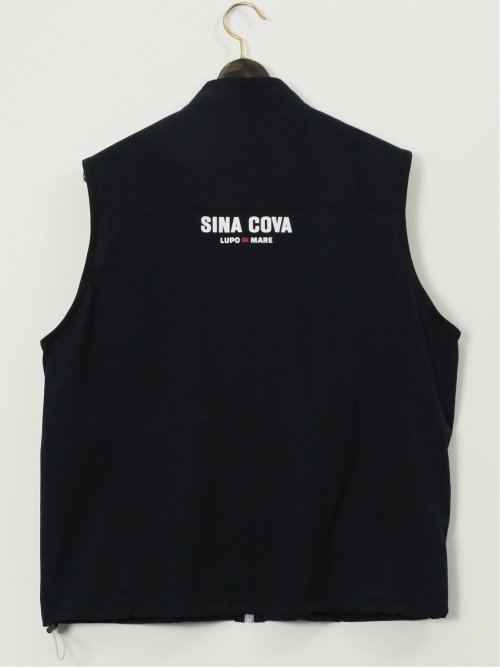 【大きいサイズ】シナコバ/SINA COVA ストレッチ スタンドベスト
