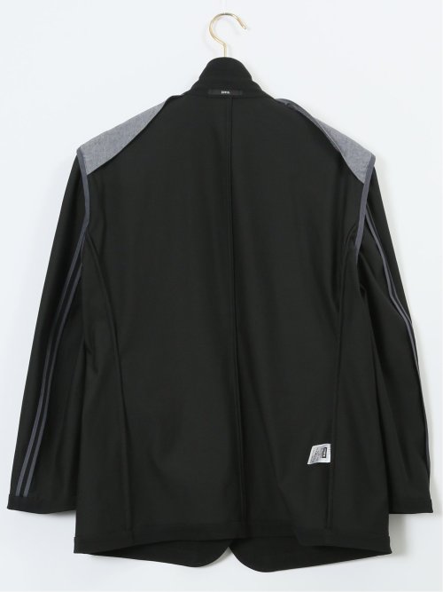 大きいサイズ】エドウィン/EDWIN デニスラ 2ボタンジャケット デニム調