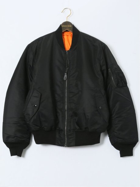 【大きいサイズ】バレーアパレル/Valley Apparel MA-1 フライトナイロンジャケット