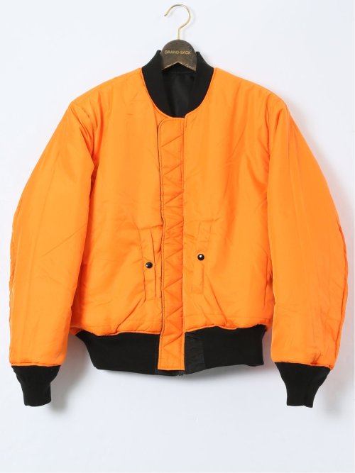 【大きいサイズ】バレーアパレル/Valley Apparel MA-1 フライトナイロンジャケット