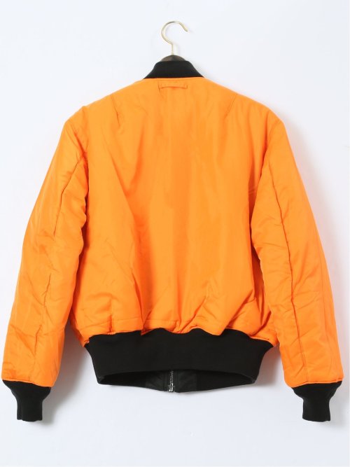 【大きいサイズ】バレーアパレル/Valley Apparel MA-1 フライトナイロンジャケット