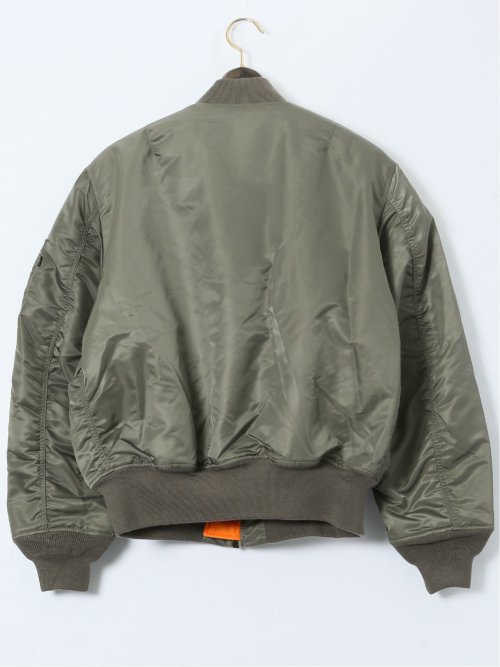 【大きいサイズ】バレーアパレル/Valley Apparel MA-1 フライトナイロンジャケット