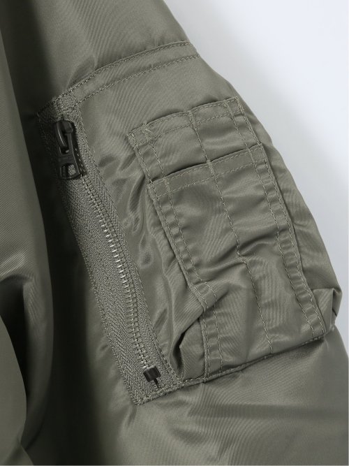 【大きいサイズ】バレーアパレル/Valley Apparel MA-1 フライトナイロンジャケット