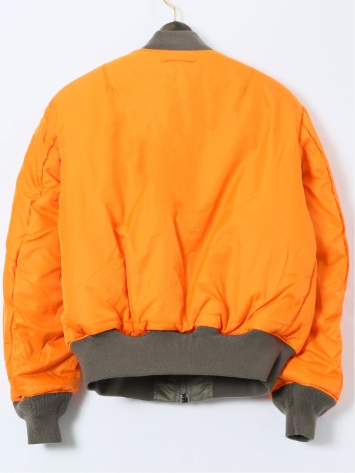 【大きいサイズ】バレーアパレル/Valley Apparel MA-1 フライトナイロンジャケット