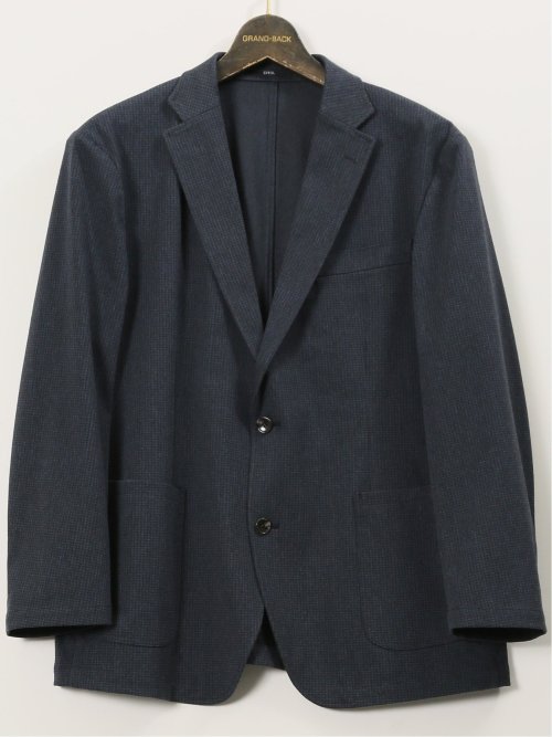 【大きいサイズ】エドウィン/EDWIN デニスラ 2ボタンジャケット 千鳥