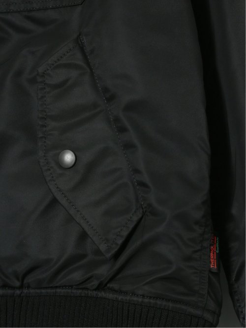 【大きいサイズ】バレーアパレル/Valley Apparel フード脱着 フライトナイロンジャケット