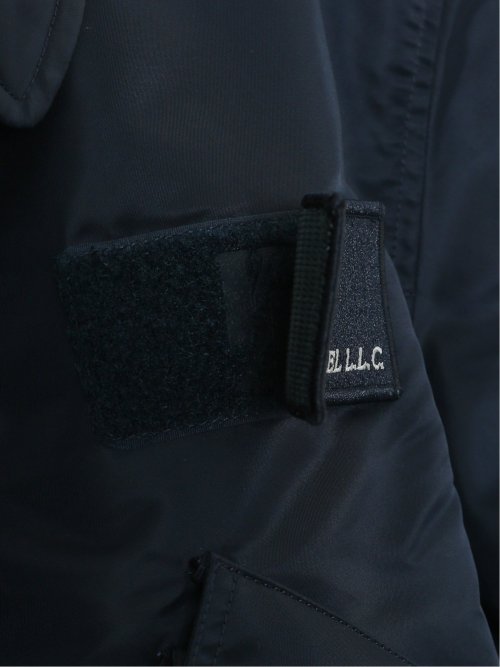 【大きいサイズ】バレーアパレル/Valley Apparel 衿付き フライトナイロンジャケット