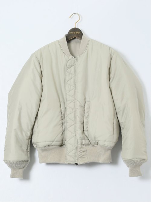 【大きいサイズ】バレーアパレル/Valley Apparel リバーシブル スタジャン風MA-1 フライトナイロンジャケット