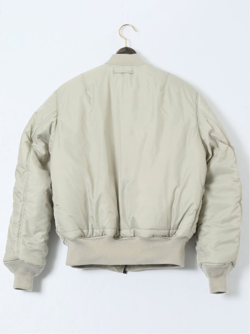 【大きいサイズ】バレーアパレル/Valley Apparel リバーシブル スタジャン風MA-1 フライトナイロンジャケット