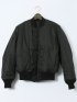 【大きいサイズ】バレーアパレル/Valley Apparel リバーシブル スタジャン風MA-1 フライトナイロンジャケット