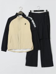 【大きいサイズ】ルコックスポルティフ ゴルフ/le coq sportif GOLF レインウェア 上下セット