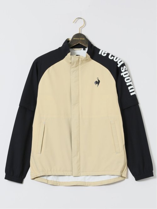 【大きいサイズ】ルコックスポルティフ ゴルフ/le coq sportif GOLF レインウェア 上下セット