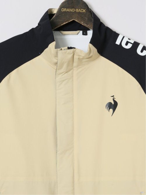 【大きいサイズ】ルコックスポルティフ ゴルフ/le coq sportif GOLF レインウェア 上下セット