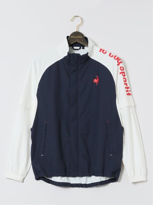 【大きいサイズ】ルコックスポルティフ ゴルフ/le coq sportif GOLF レインウェア 上下セット