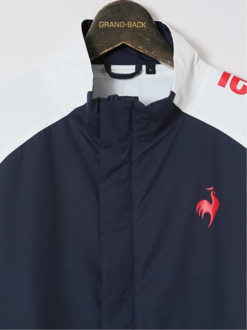 【大きいサイズ】ルコックスポルティフ ゴルフ/le coq sportif GOLF レインウェア 上下セット