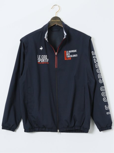 【大きいサイズ】ルコックスポルティフ ゴルフ/le coq sportif GOLF 袖ディタッチャブル 2WAYブルゾン