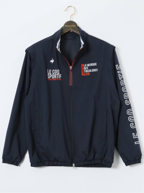 【大きいサイズ】ルコックスポルティフ ゴルフ/le coq sportif GOLF 袖ディタッチャブル 2WAYブルゾン