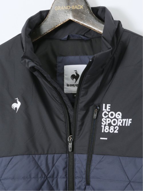 【大きいサイズ】ルコックスポルティフ ゴルフ/le coq sportif GOLF 袖ディタッチャブル 2WAY 中綿ブルゾン