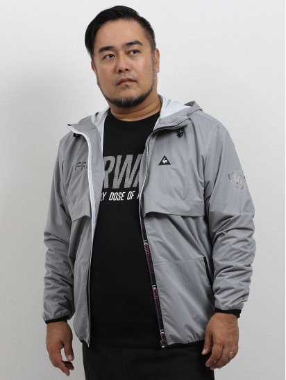 大きいサイズ ルコックスポルティフ ゴルフ Le Coq Sportif Golf ゼラノッツ ストレッチパーカーブルゾン Gb 2l 01白 ジャケット アウター Taka Q Online Shop タカキューオンラインショップ 公式通販