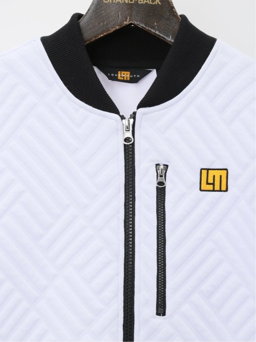 【大きいサイズ】ラウドマウス/LOUDMOUTH 袋ジャガードブルゾン