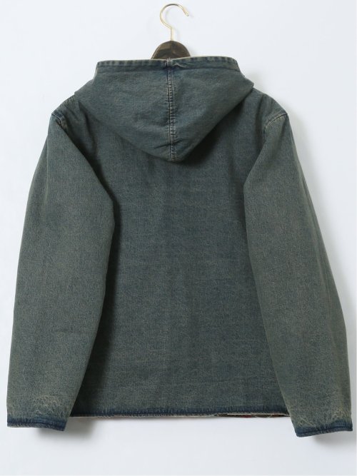 【大きいサイズ】デシグアル/Desigual リバーシブル デニムジャケット ミッキーマウス