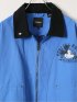 ブルゾン ジャケット アウター メンズ 大きいサイズ 綿 コットン 衿付き ミッキー デシグアル/Desigual