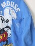 ブルゾン ジャケット アウター メンズ 大きいサイズ 綿 コットン 衿付き ミッキー デシグアル/Desigual