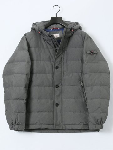 【大きいサイズ】ユナイテッド/UNITED 撥水加工 フーデッドダウン