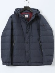 【大きいサイズ】ユナイテッド/UNITED 撥水加工 フーデッドダウン