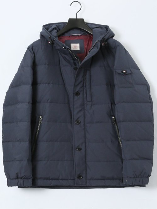 【大きいサイズ】ユナイテッド/UNITED 撥水加工 フーデッドダウン