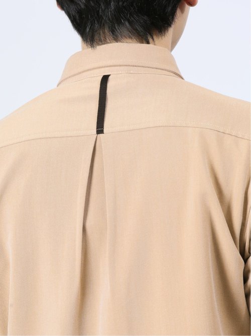 ストレッチ シャンブレーツイル シャツアウター(セットアップ可能)