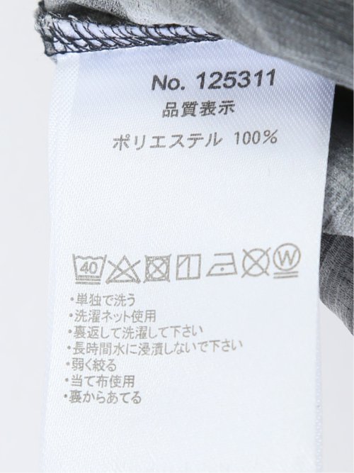 プリント オープンカラー半袖シャツ