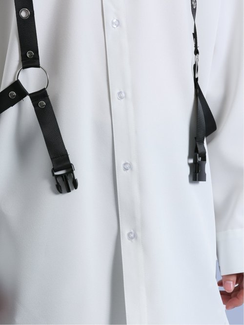 SD×PSYCHONATION 脱着ストラップ 長袖シャツ