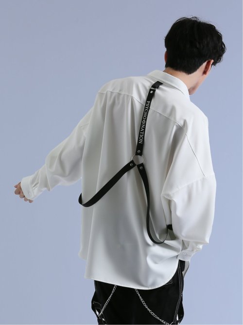 SD×PSYCHONATION 脱着ストラップ 長袖シャツ