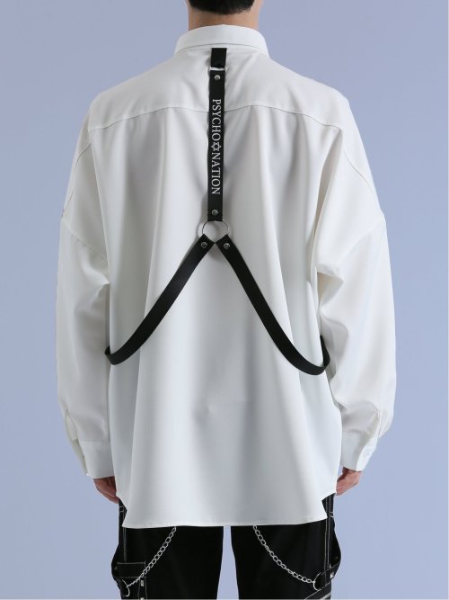 SD×PSYCHONATION 脱着ストラップ 長袖シャツ