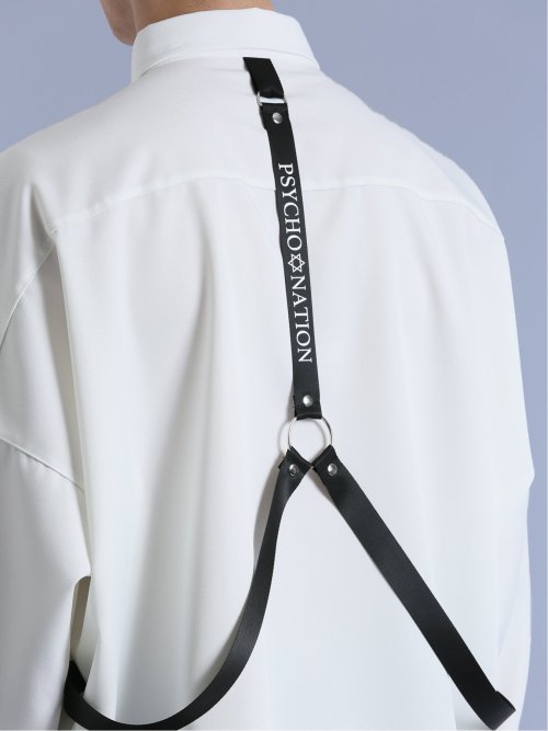 SD×PSYCHONATION 脱着ストラップ 長袖シャツ