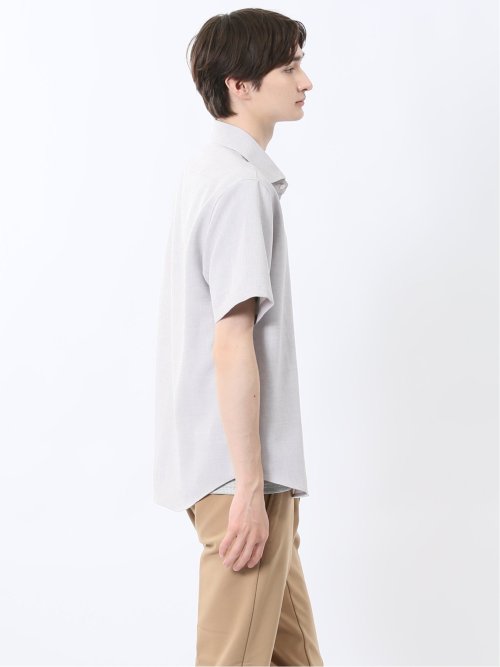 TechLinen カッタウェイ 半袖シャツ